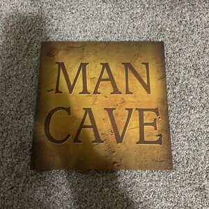 RUSTIC MAN CAVE SIGN